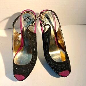 Steve Madden  New York Heel Shoe Multi Color